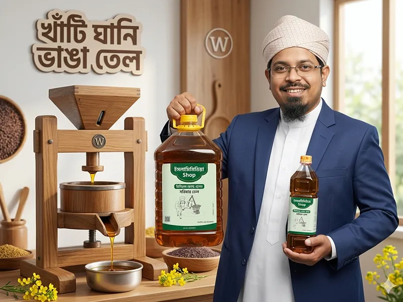 খাঁটি সরিষার তেল