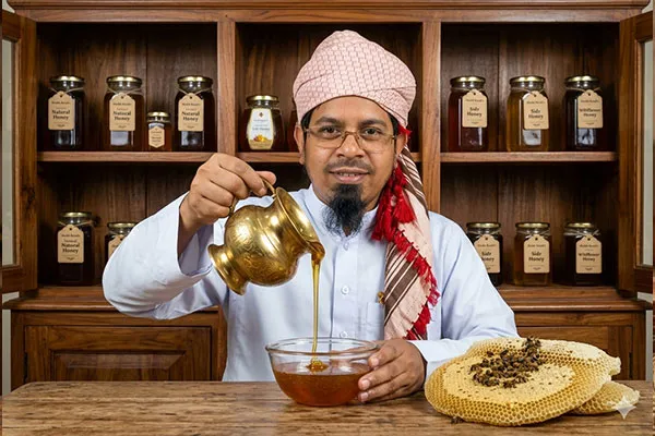 প্রাকৃতিক চাকের খাঁটি মধু  - Pure honey
